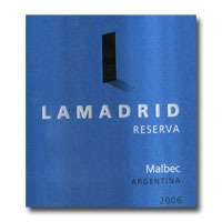 2006 Lamadrid Malbec Reserva 750ML 47788