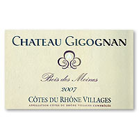 GIGOGNAN COTES DU RHONE VILLAGES
