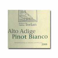 2008 Terlano Pinot Bianco 750ML 48552