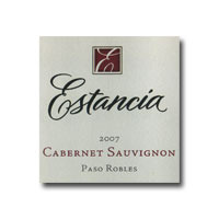 2007 Estancia Cabernet Sauvignon 750ML