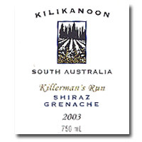 Kilikanoon Shiraz/Grenache Killerman'S Run