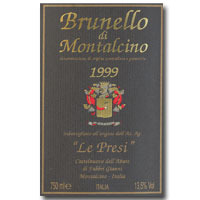 1999 Le Presi Brunello Di Montalcino 750ML