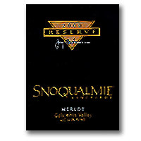2000 Snoqualmie Merlot Reserve 750ML