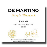 2003 Demartino Single Vineyard Syrah 750ML
