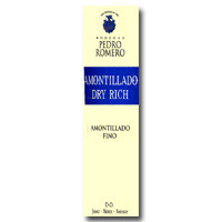 Pedro Romero Amontillado Dry Rich Sherry 750ML