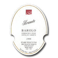 1999 Mauro Sebaste Barolo Brunate 750ML