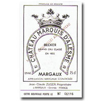 Chateau Marquis D`Alesme Becker