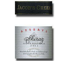 2003 Jacobs Creek Reserve Shiraz 750ML