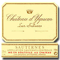 1998 Chateau D'yquem 375ML