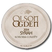 Olson Ogden Sonoma Syrah