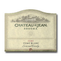 2005 Chateau St Jean Fume Blanc 750ML