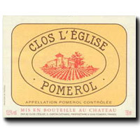Chateau Clos L`Eglise Pomerol
