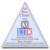 Au Bon Climat Pinot Noir Knox Alexander