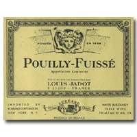 2005 Louis Jadot Pouilly Fuisse 750ML