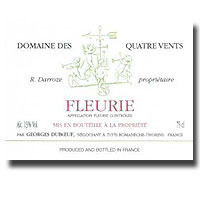 2005 Duboeuf Fleurie Des Quatre Vents 750ML