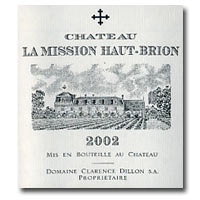 2002 Chateau La Mission Haut Brion 750ML
