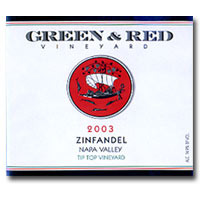 Green And Red Tip Top Zinfandel